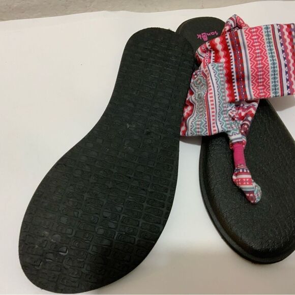 NEW ITALIAN SHOEMAKERS SANDALS  PLATFORM WEDGES SIZE 6.5 WHITE  BROWN - Picture 3 of 6